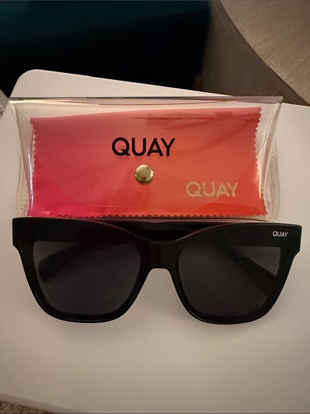 Quay Australia Black Sunglasses